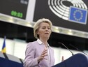 Von der Leyen parla alla plenaria dell'Europarlamento a Strasburgo (ANSA)