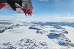 La calotta glaciale della Groenlandia. (fonte: Andrew Shepherd)