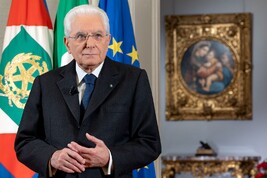 Il presidente Mattarella: 'Mai come adesso la pace grida la sua urgenza'