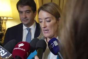 Ue, Metsola: "Se il Sud cresce prosperano anche l'Italia e l'Europa" (ANSA)