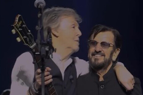 McCartney e Ringo Starr insieme (INSTAGRAM PAUL MCCARTNEY)