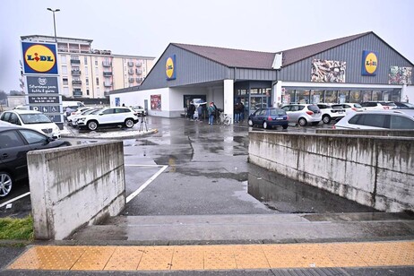 Il parcheggio del supermarket