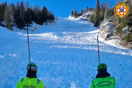 Slavina in Tofana causata da due sciatori, saranno denunciati