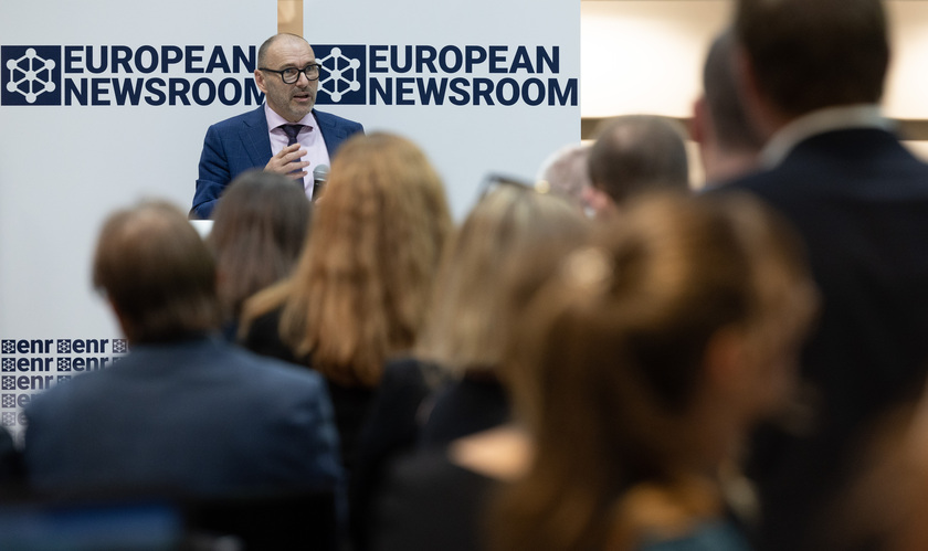 Serata di inaugurazione della European Newsroom - RIPRODUZIONE RISERVATA