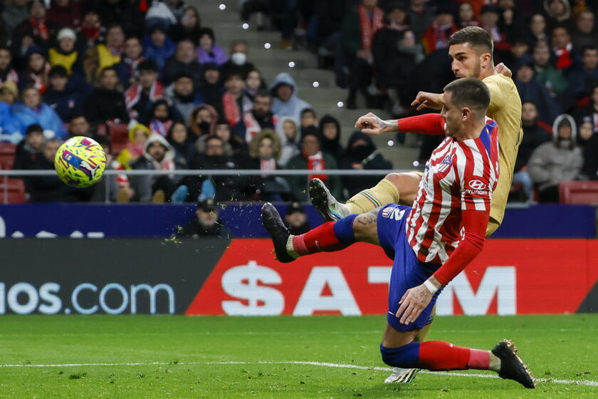 Atletico Madrid-Barcellona © ANSA/EPA