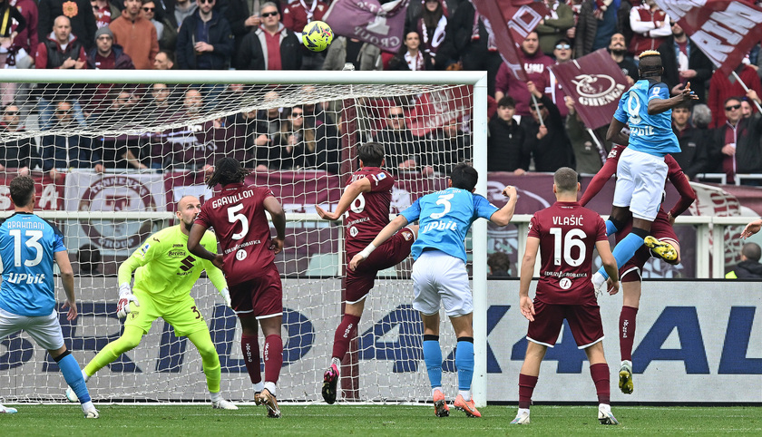 italian Serie A soccer match Torino FC vs SSC Napoli at the Olimpico Grande Torino Stadium in Turin, Italy, 19 march 2023 ANSA/ALESSANDRO DI MARCO - RIPRODUZIONE RISERVATA