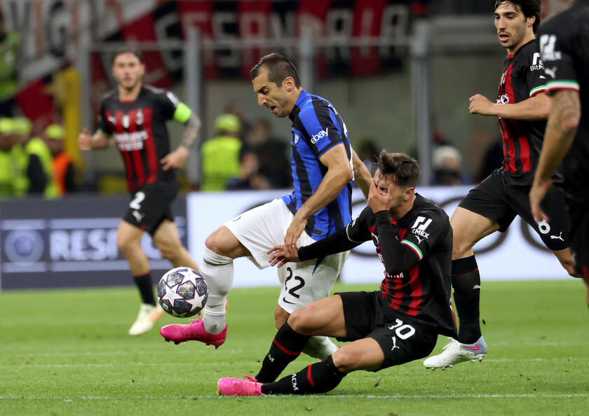 Soccer; Champions League: Ac Milan vs Inter