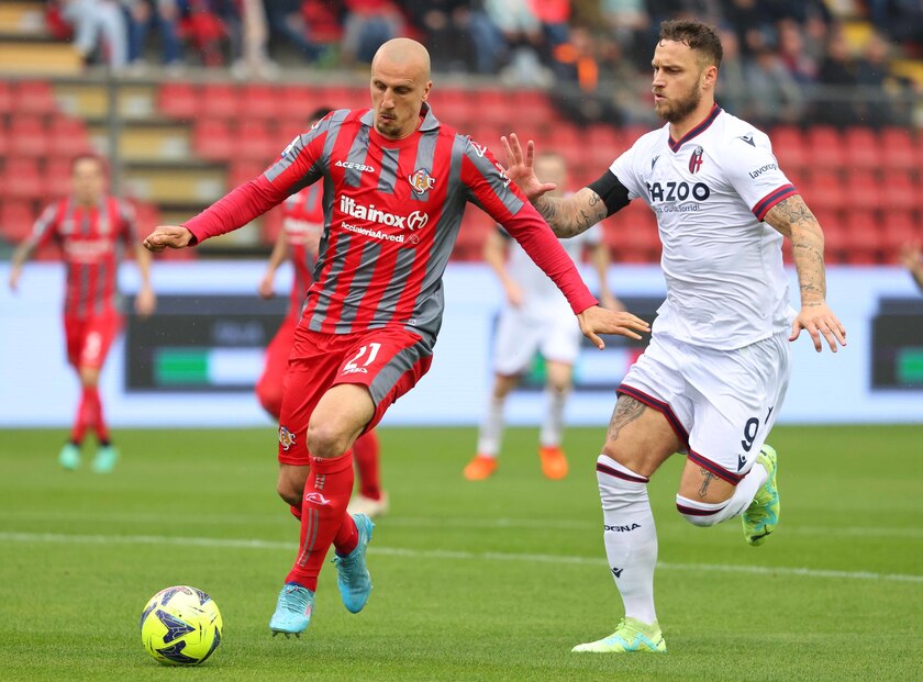 Calcio: Serie A; Cremonese-Bologna - RIPRODUZIONE RISERVATA