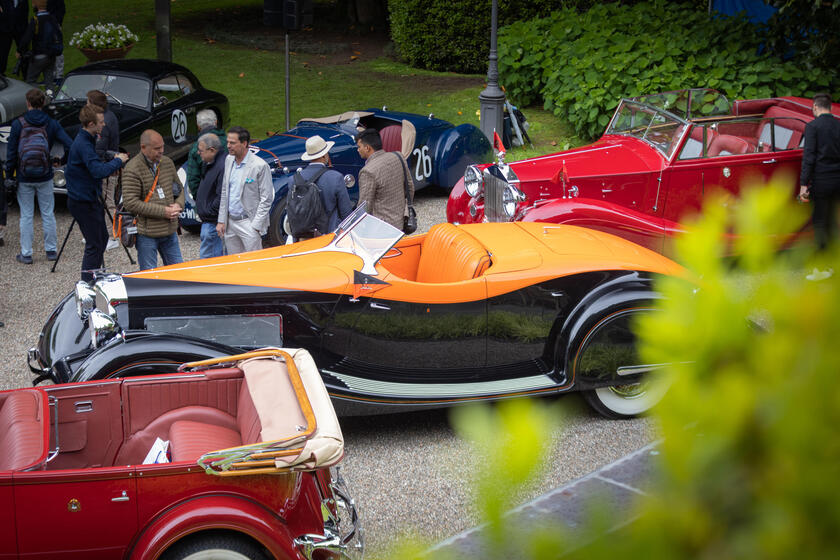 Duesenberg SJ a Concorso Villa d 'Este - RIPRODUZIONE RISERVATA