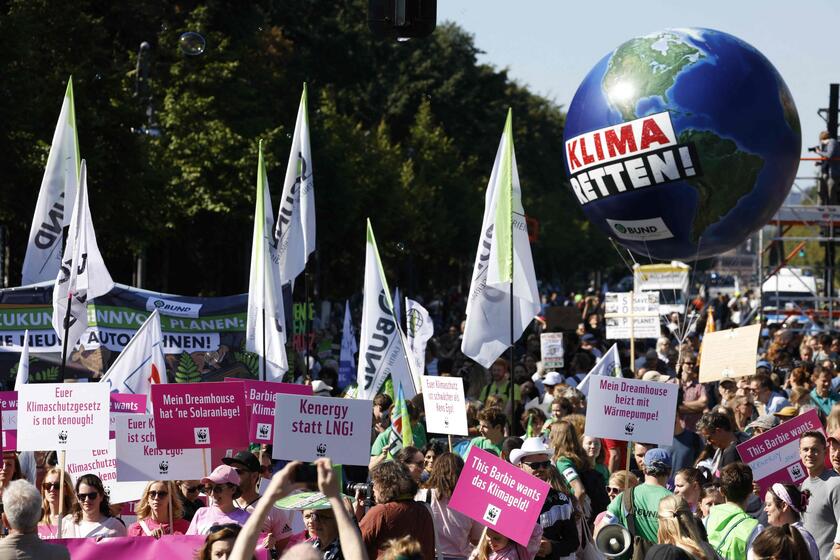 Fridays For Future a Berlino © ANSA/AFP