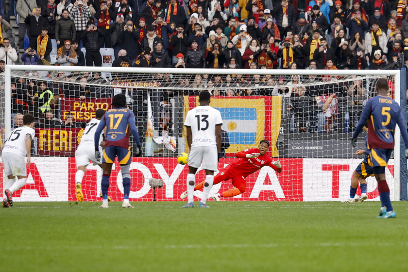 Italian Serie A soccer match - AS Roma vs Parma Calcio 1913