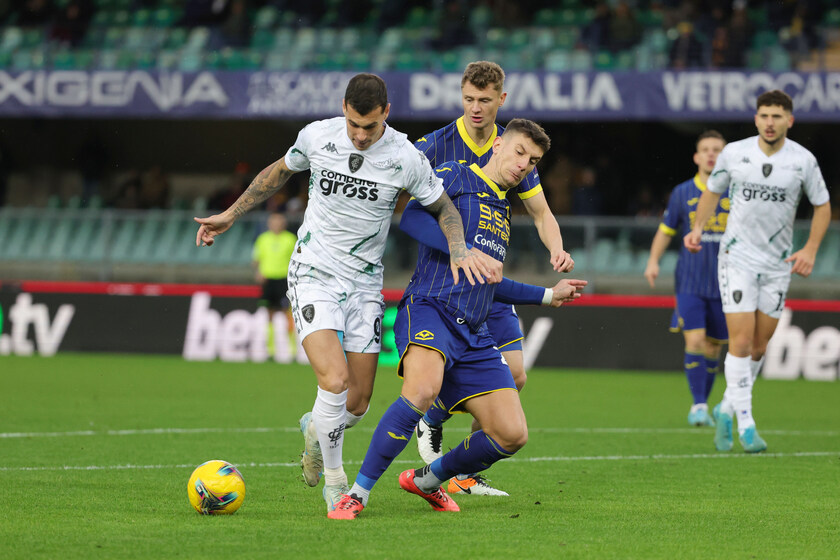 Soccer: Serie A; Hellas Verona vs Empoli FC