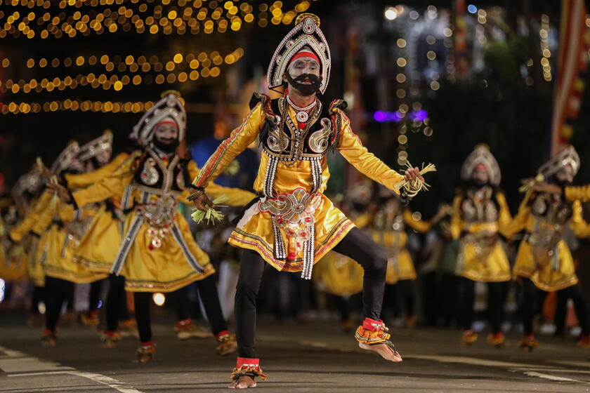 Navam Perahera - Annual Buddhist cultural pageant in Colombo © ANSA/EPA