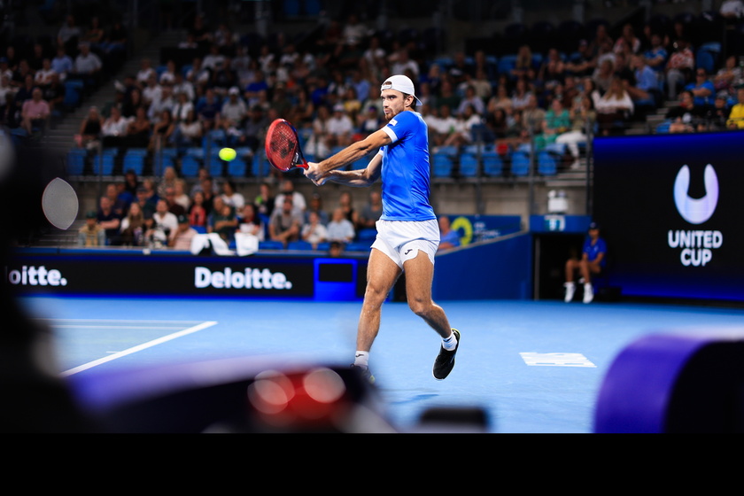 United Cup tennis tournament - Italy vs Czechia