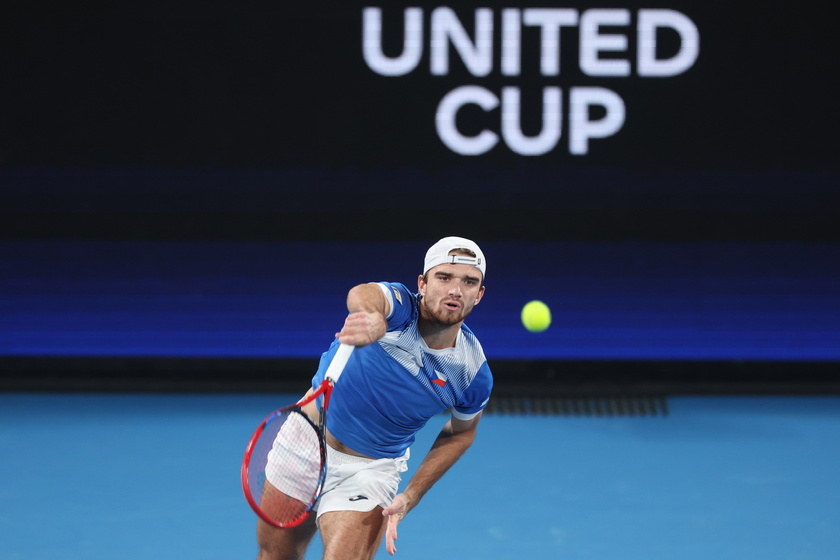 United Cup tennis tournament - Italy vs Czechia