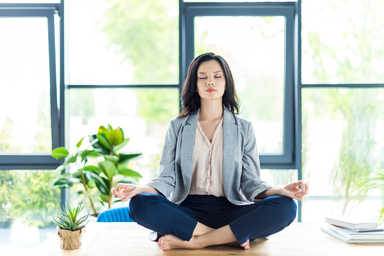 Mindfulness foto iStock. - RIPRODUZIONE RISERVATA