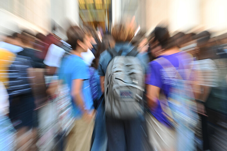 Ritorno in classe per 7 milioni di studenti, attenzione al sonno: Foto Ansa - RIPRODUZIONE RISERVATA