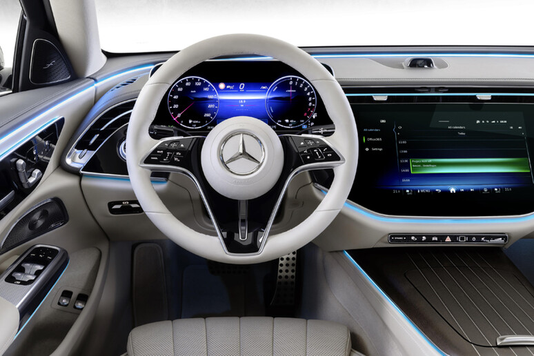 Mercedes Classe E, alla scoperta di interni da fantascienza - RIPRODUZIONE RISERVATA