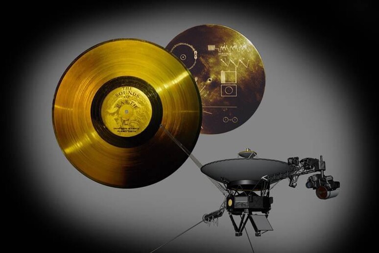 Il Voyager Golden Record (fonte: NASA/JPL-Caltech da Picryl) - RIPRODUZIONE RISERVATA