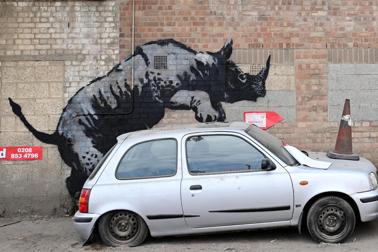 Banksy a Londra © ANSA/EPA